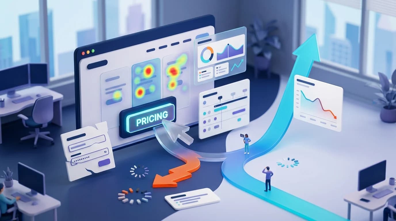 Why Pricing Page CTAs Send Buyers Into the Wrong Flow editorial illustration