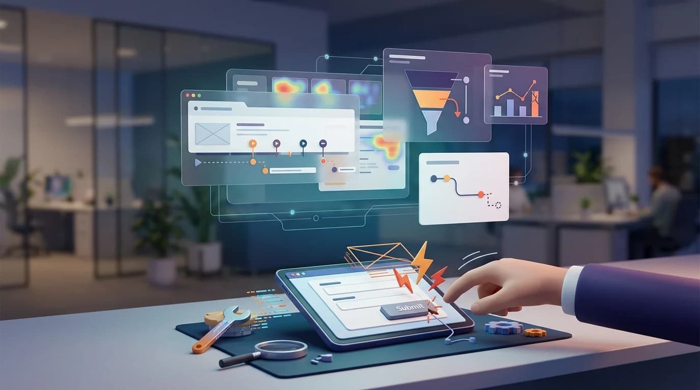 Why Your Form Submit Button Isn't Working (And How to Find Out) editorial illustration